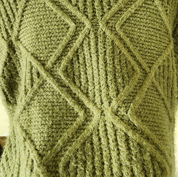 Caslon olive green turtle neck sweater - Picture 3 of 7